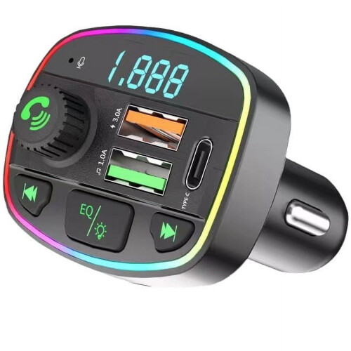 Car Bluetooth MP3 Player with Hands-Free Calling 12V