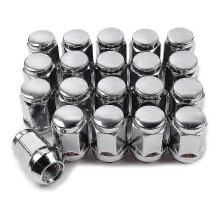 20Pcs 14X1.5 Lug Nuts - 19mm Lug Nut 1.38 inch Tall 3/4 inch Hex Chrome Lug Nuts, compatible with 1999-2021 1500