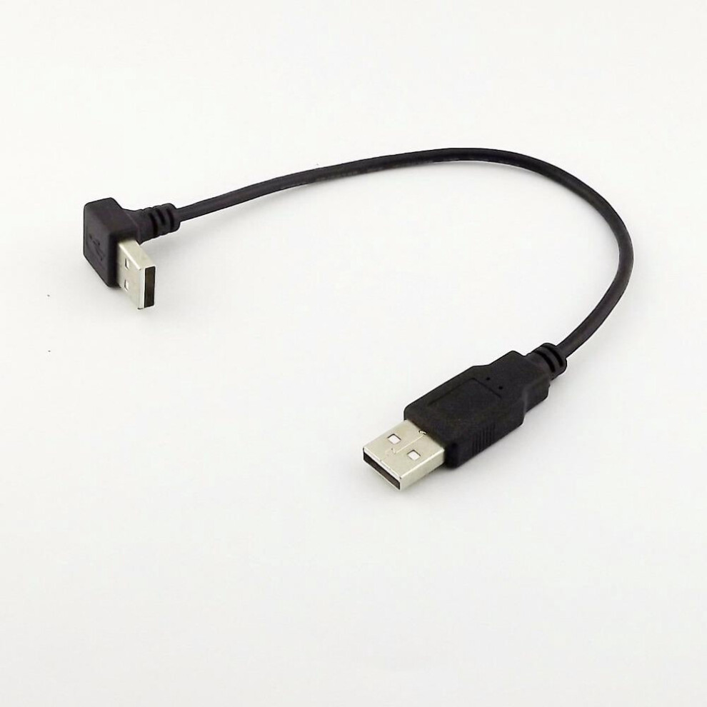 Usb 2.0 Type A Male Up-Angled To Male Extension Cable 25Cm 971050929729
