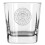 Rocks Glass Polynesian Tribal Sun 12oz 1