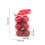 Christmas decorative ball red green 12pcs 2