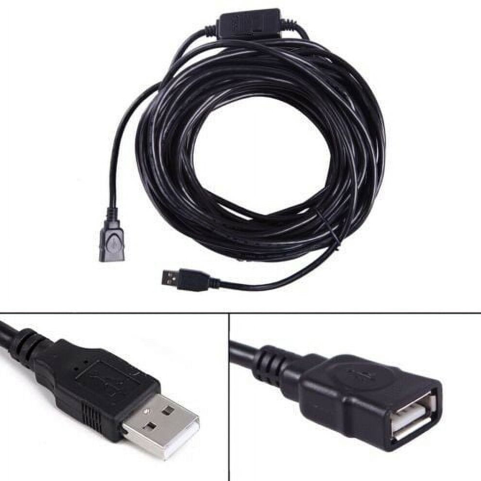 Usb 2.0 Extension Cable Male To Female 50 Ft 971050931326