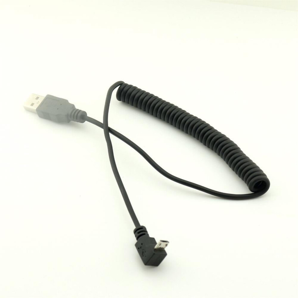 Usb 2.0 A To Micro Usb 5-Pin Down Angle Adapter Cable 10 971050931449