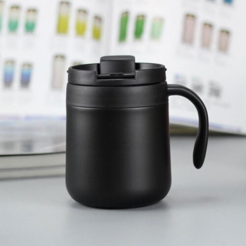Mug isotherme en acier inoxydable avec anse, 350 ml 1
