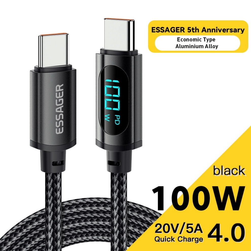 Usb-C To Usb-C Cable 100W Pd Fast Charging 2M 971050931265