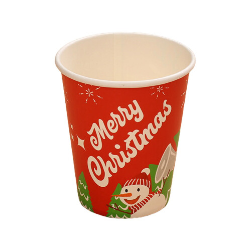 Christmas Disposable Cups 16 pcs Hot and Cold Compatible 1