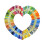 Rainbow embroidery floss bracelets craft thread set 55 or 2