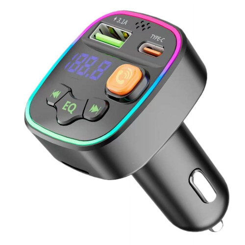 FM Car Bluetooth MP3 Player with Hands-Free Call and PD