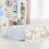 Couverture en peluche lapin de Pâques rose 40x30 pouces 4