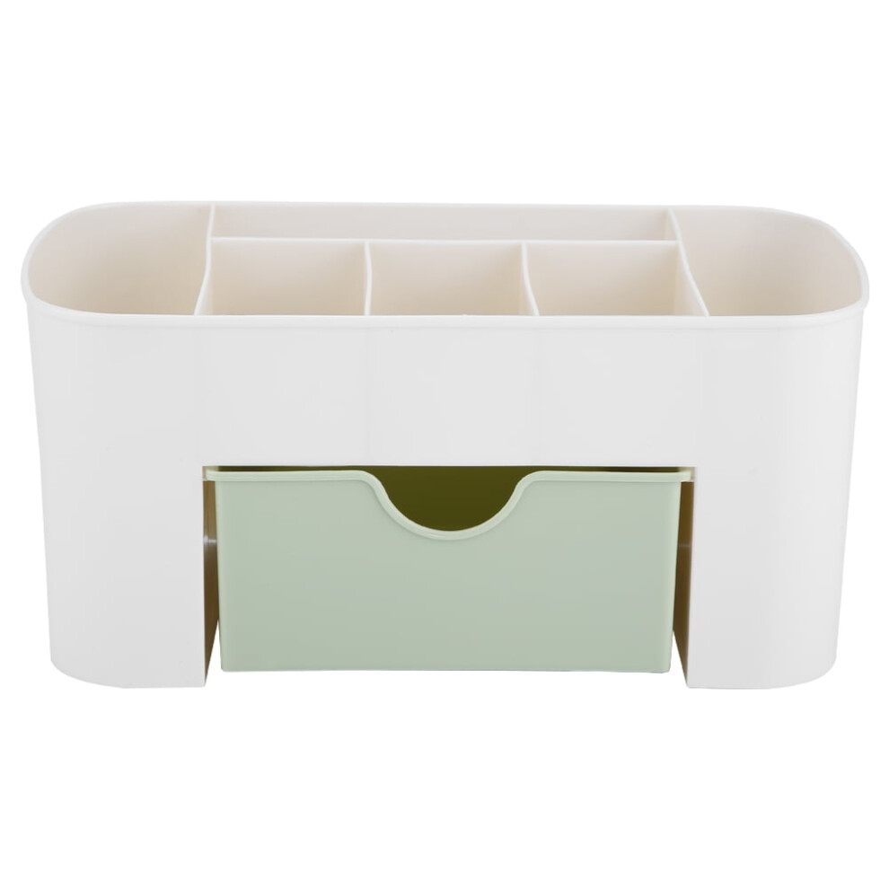Makeup Organizer Desktop Drawer Green