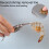 Shrimp peeler and deveiner tool for raw shrimp 3