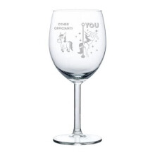 Verre à vin Gobelet Officiant Superstar Licorne Drôle (10 oz)