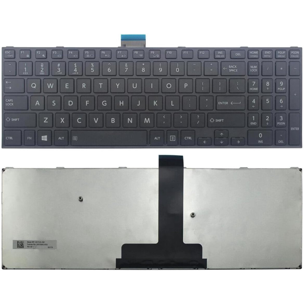 Replacement Keyboard For Toshiba Satellite Pro R50-C Tecra 900881642125