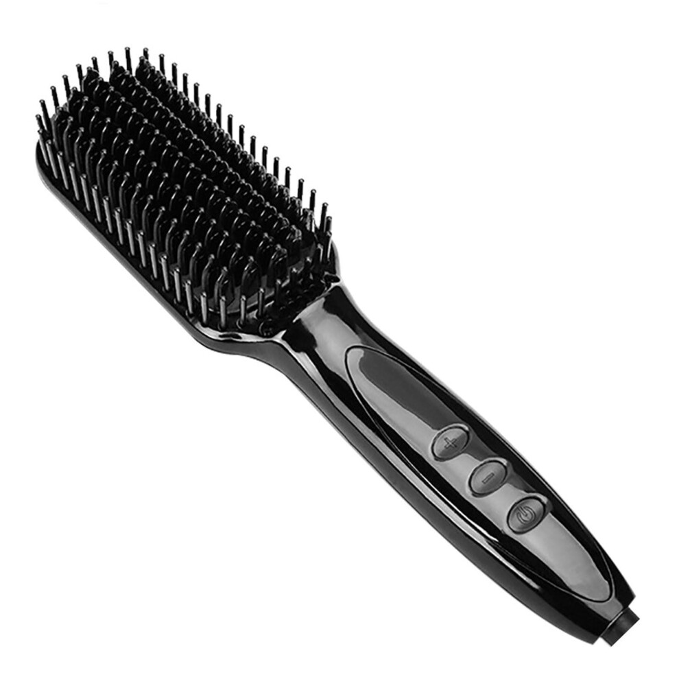 Ionic Hair Straightening Brush for Beard and Hair, 3-in-1