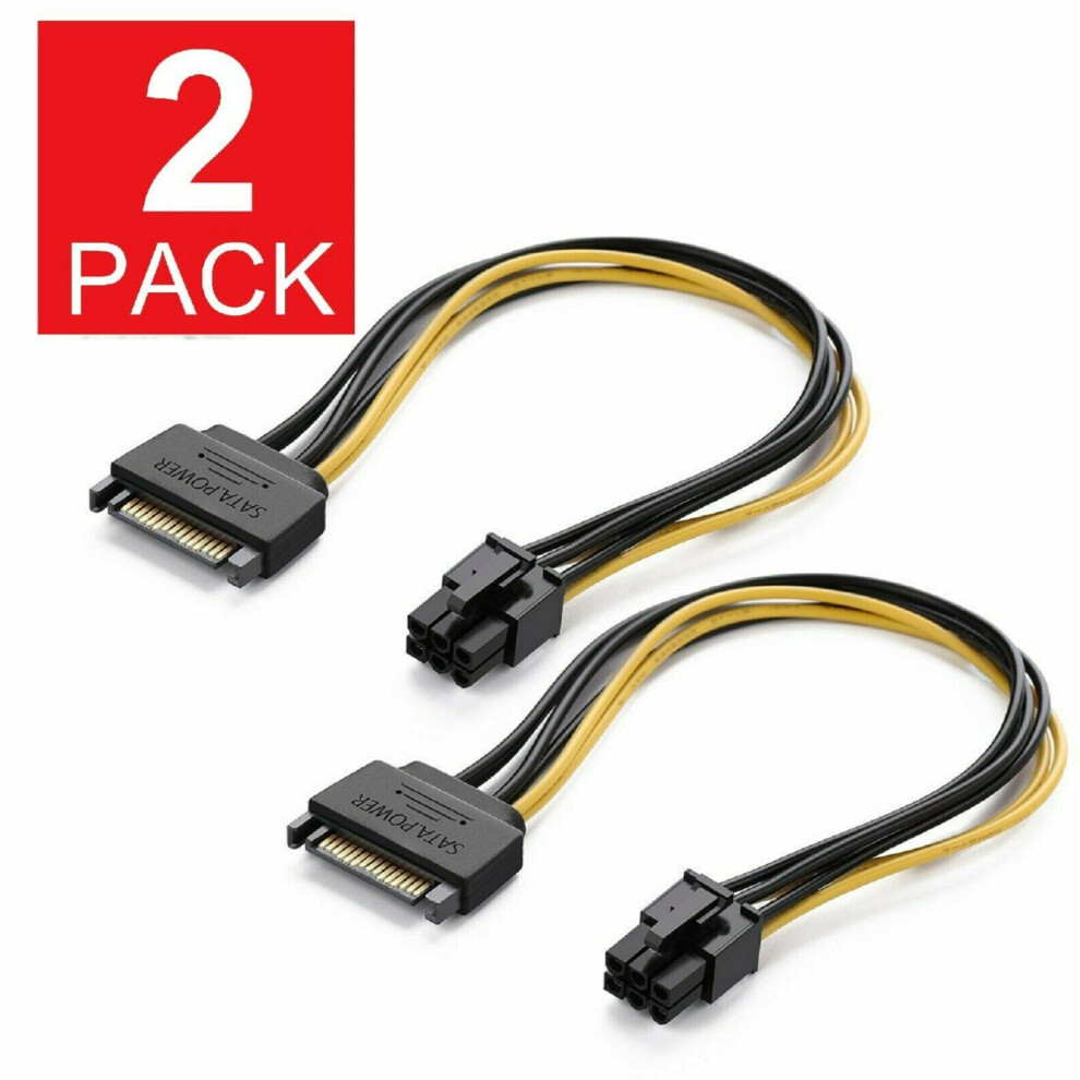 Sata Power To Pcie Adapter Cable 15Pin To 6Pin 900881660280