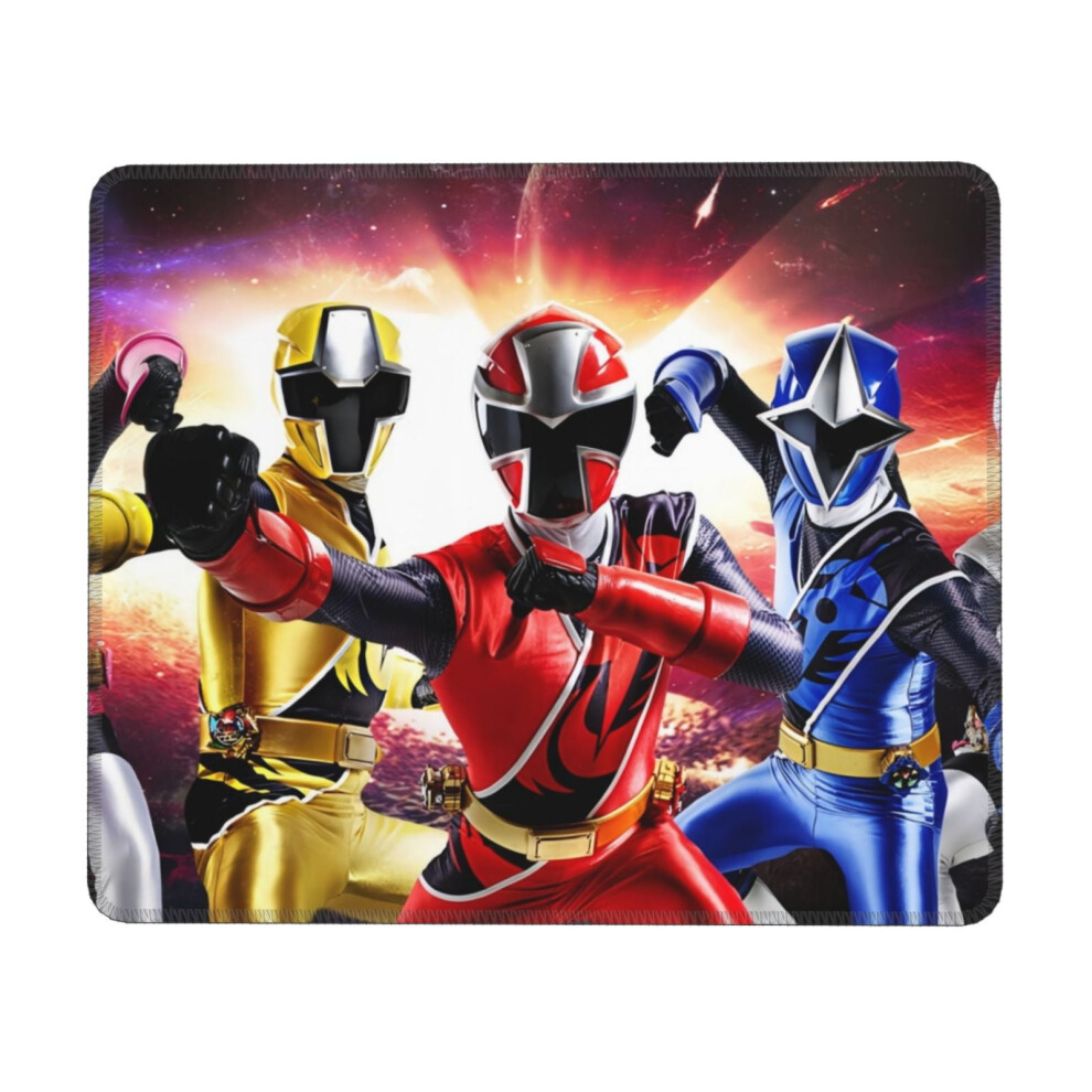 Power Rangers Mouse Pad Stitched Edge Non-Slip Rubber Base Green 900881650168