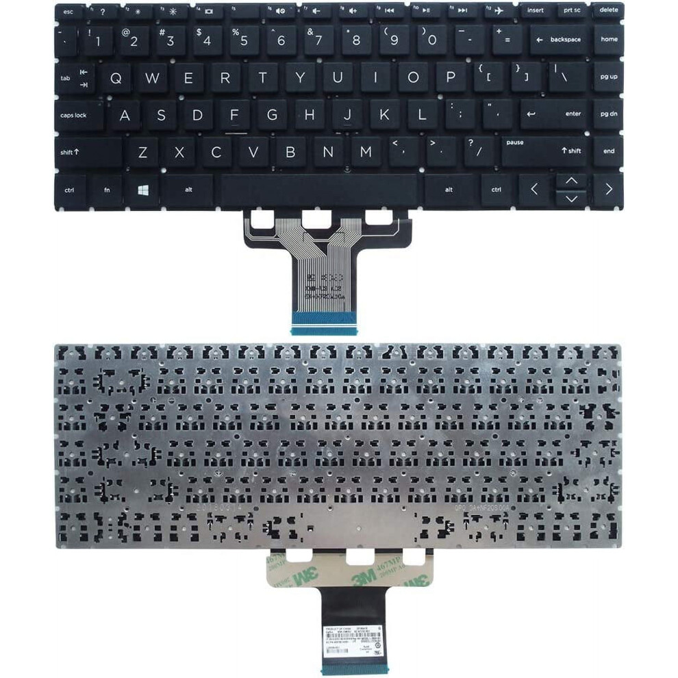 English Laptop Keyboard For Hp 14-Dk Series Black 900881640688