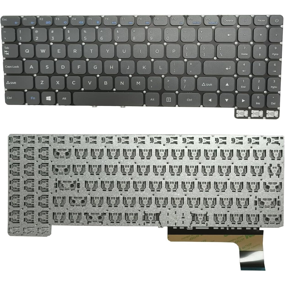 Us English Keyboard For Gateway Gwtn156-11 Series Black 900881641791