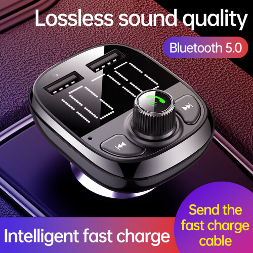 Car Bluetooth FM Transmitter with USB Charger 1