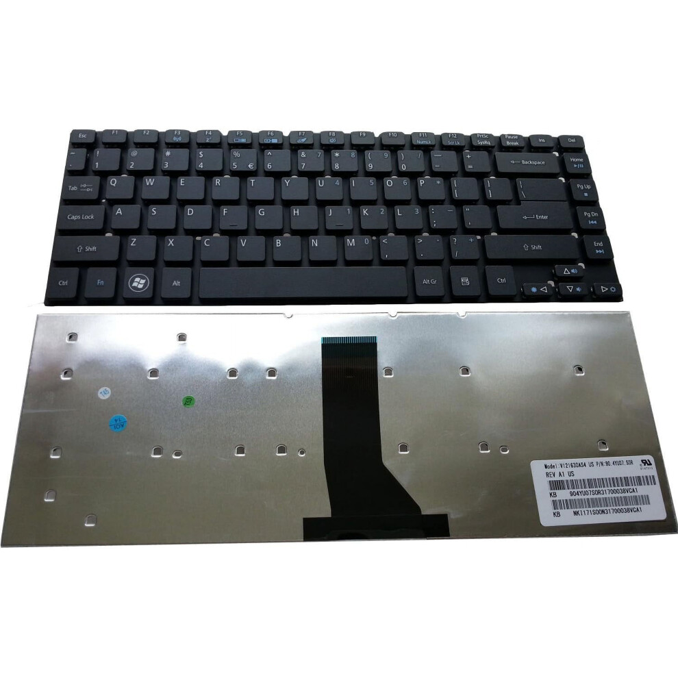 Laptop Keyboard For Acer Aspire Es1-521 (No Frame) Black 900881640206