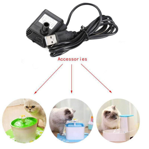 USB Mini Submersible Water Pump for Aquariums 1 Unit 1