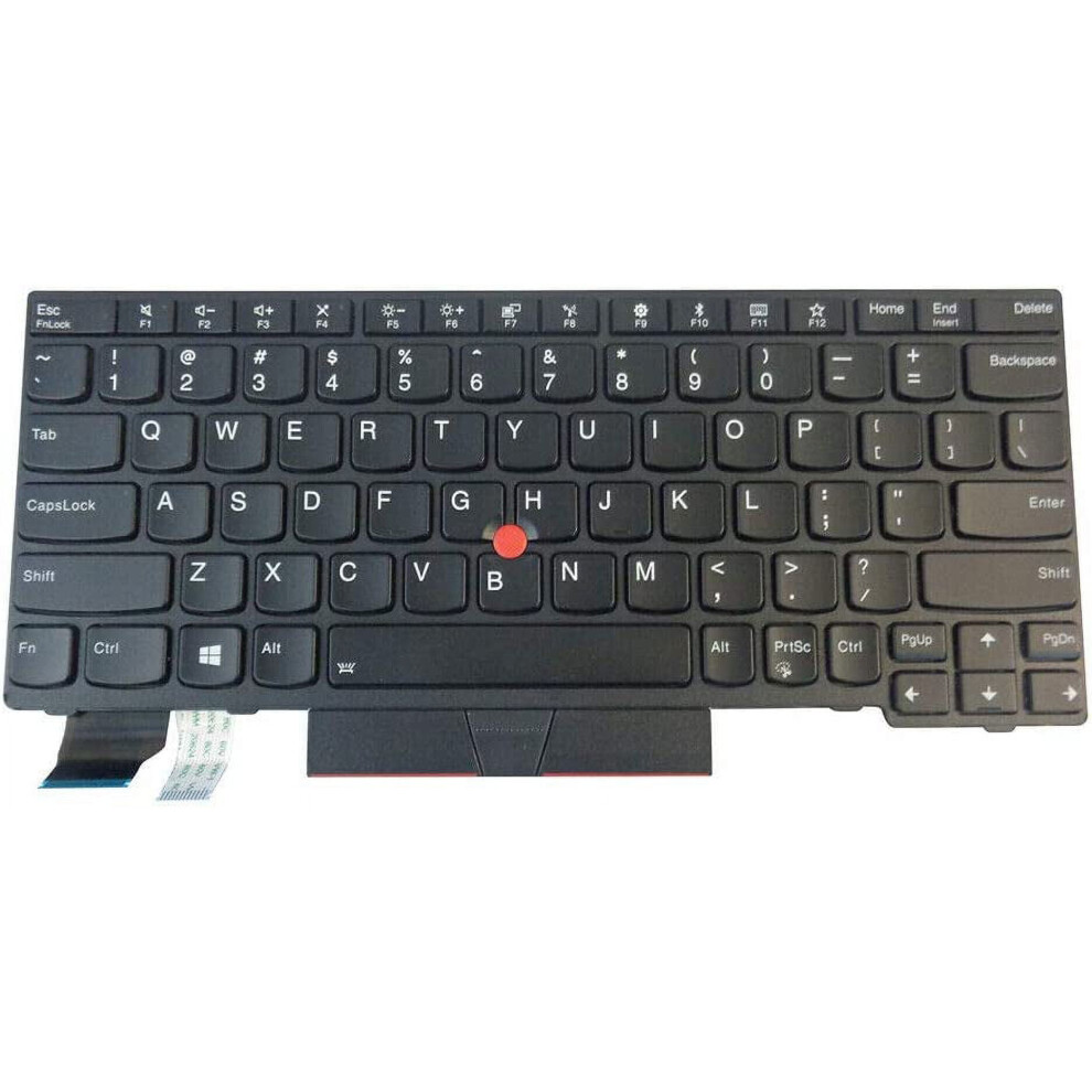 Backlit Keyboard For Lenovo Thinkpad X13 L13 Gen 2 Black 900881642248