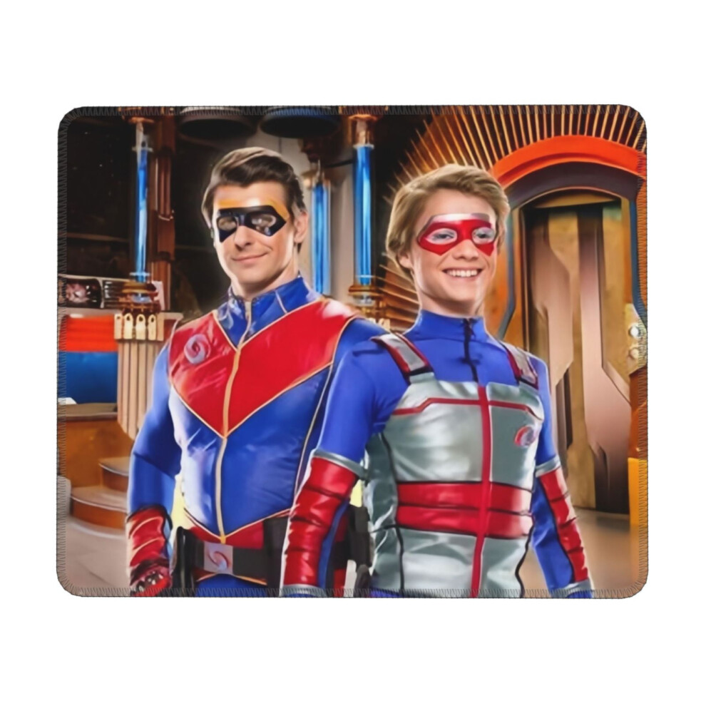 Henry Danger Mouse Pad Stitched Edge Non-Slip 24X10 Inch Green 900881650137