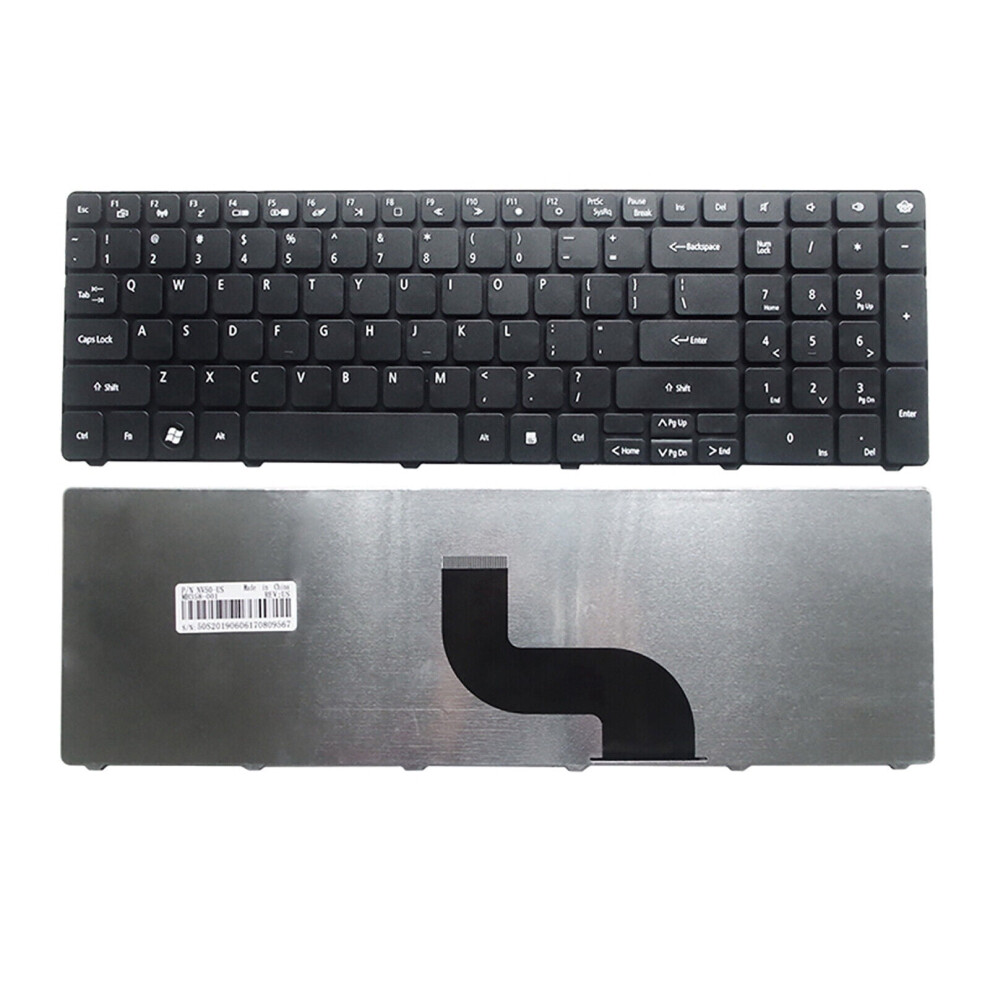 Gateway Nv73a Laptop Keyboard Us Layout Black 900881639613