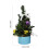 Mini Christmas Tree Purple Artificial Desktop Decor 3