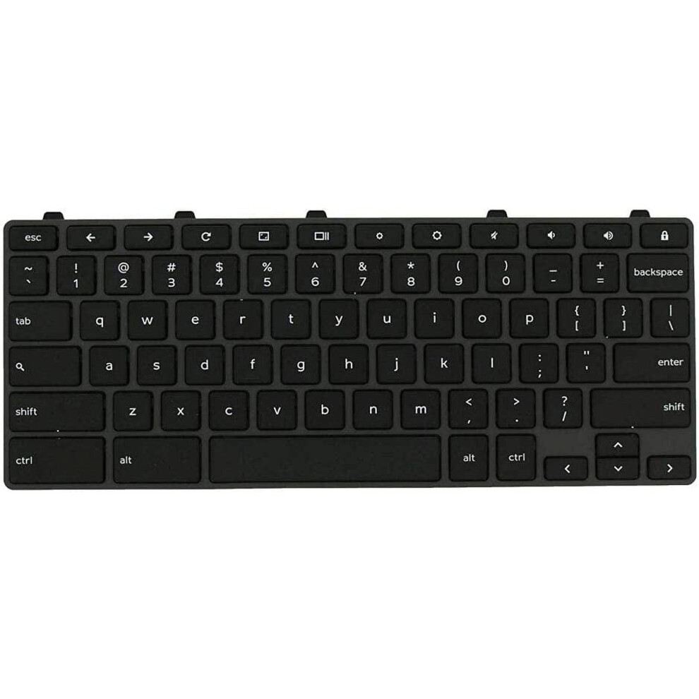 Dell Chromebook 5190 English Laptop Keyboard Black 900881640640