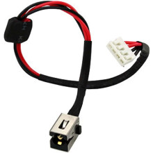 Nieuwe AC/DC-voedingsaansluiting/oplaadpoort ter vervanging van de Toshiba Satellite P775-S7234, P775-S7236, P775-S7238 en P775-S7320.