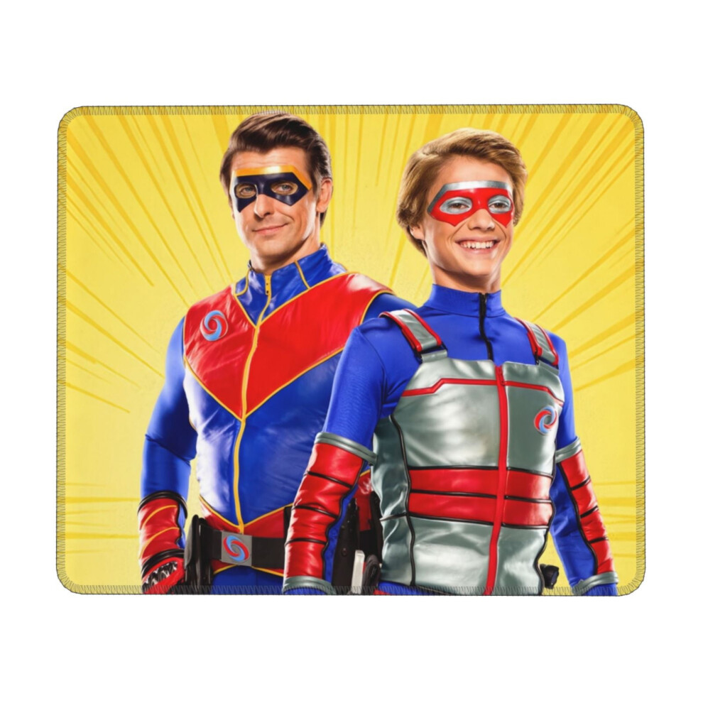Henry Danger Mouse Pad Stitched Edge Non-Slip Rubber Base Green 900881650175