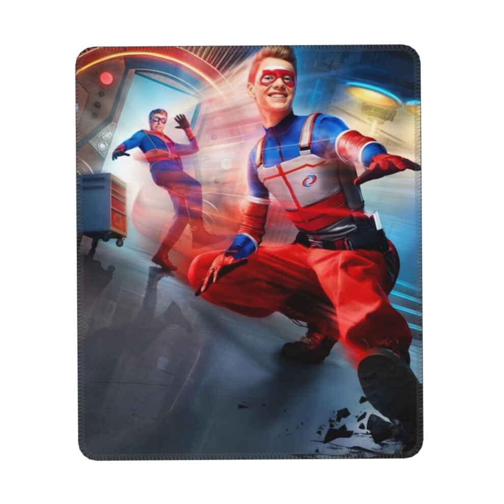 Henry Danger Mouse Pad Stitched Edge Non-Slip Washable Green 900881650595