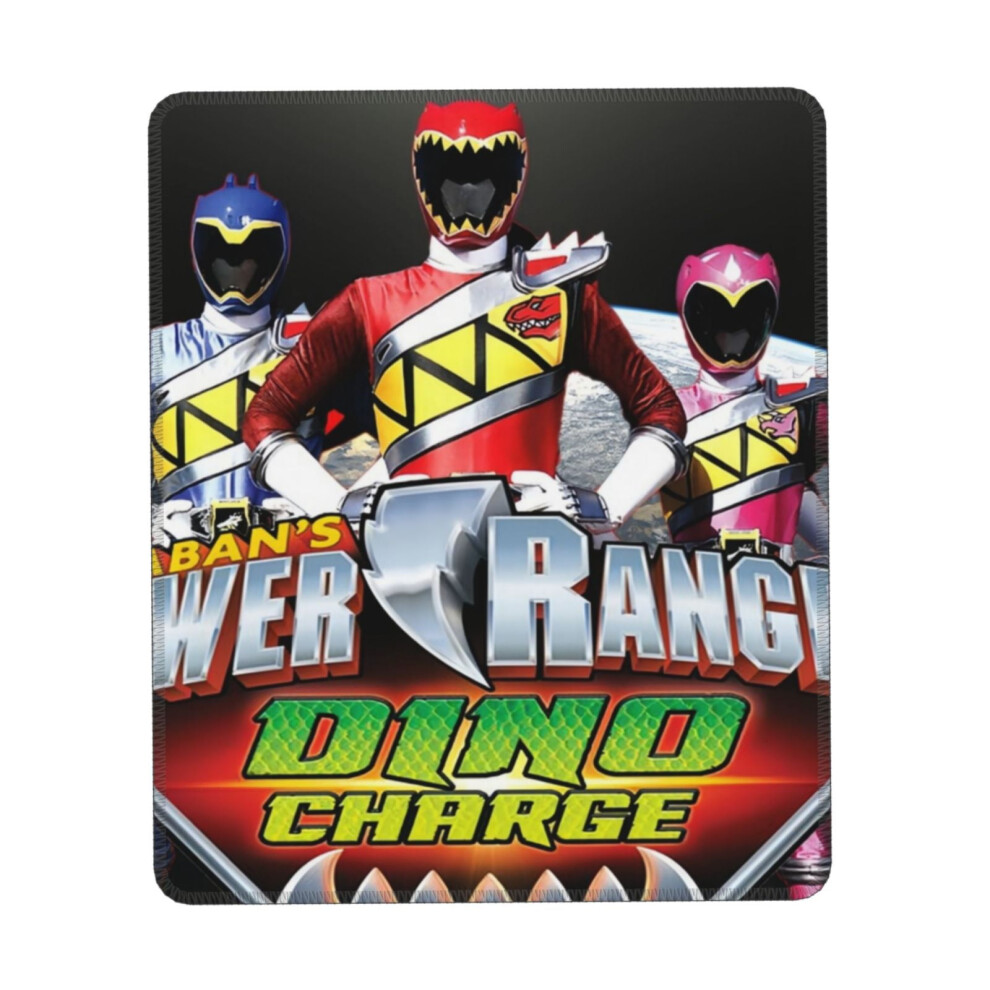 Power Rangers Mouse Pad Stitched Edge Non-Slip 24X10 Inch Green 900881650205