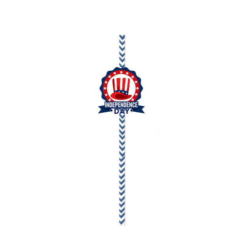 Independence Day Letter Water Cup Decorations 24PCS 1