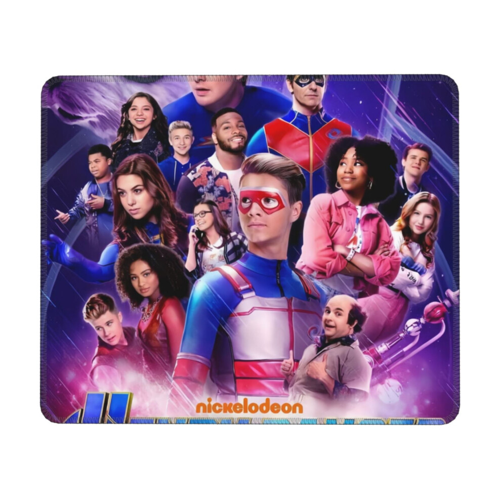 Henry Danger Mouse Pad Stitched Edge Non-Slip Rubber Base Green 900881650731