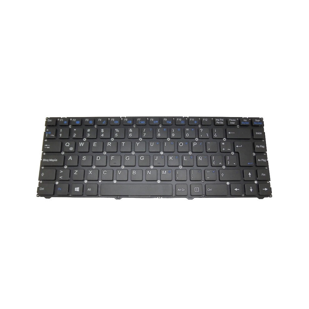 Clevo Laptop Keyboard La Without Frame New Black 900881640343