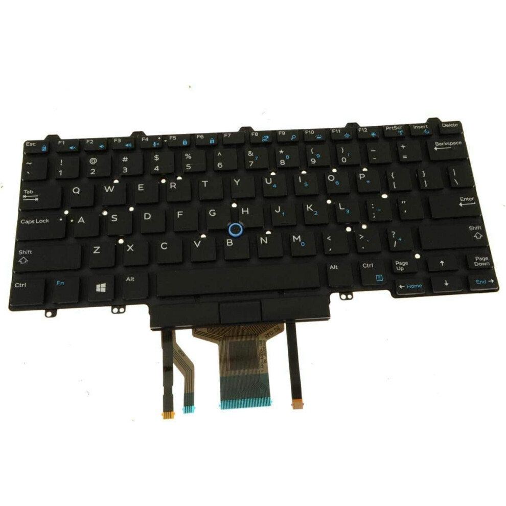 Backlit Laptop Keyboard For Dell Latitude Black 900881641722