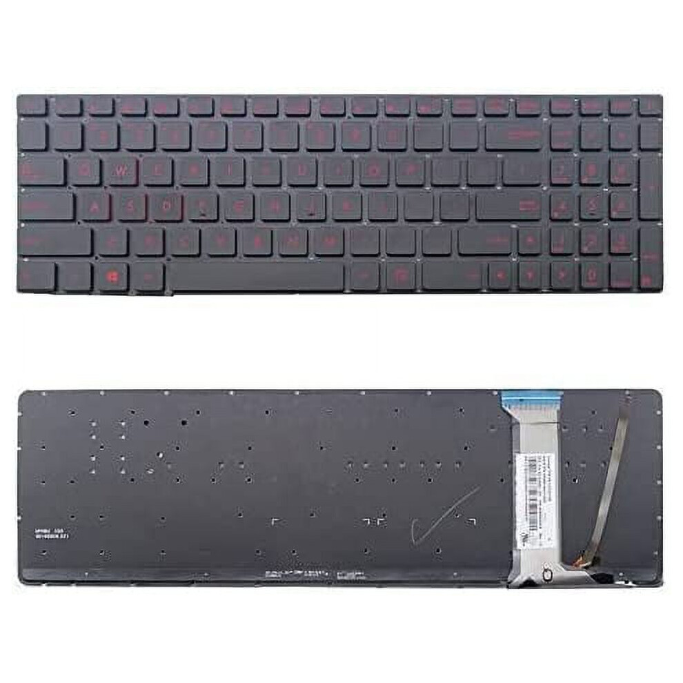 Us English Backlit Laptop Keyboard For Asus Black 900881641784