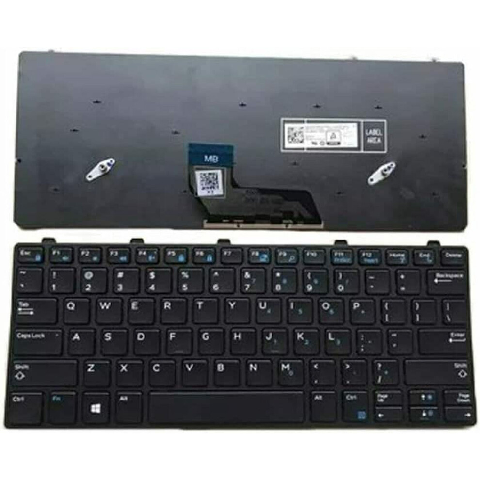 Dell Latitude 3300 English Laptop Keyboard Black 900881640930
