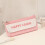 Avtoify Canvas Pencil Case Pink Large Capacity 1