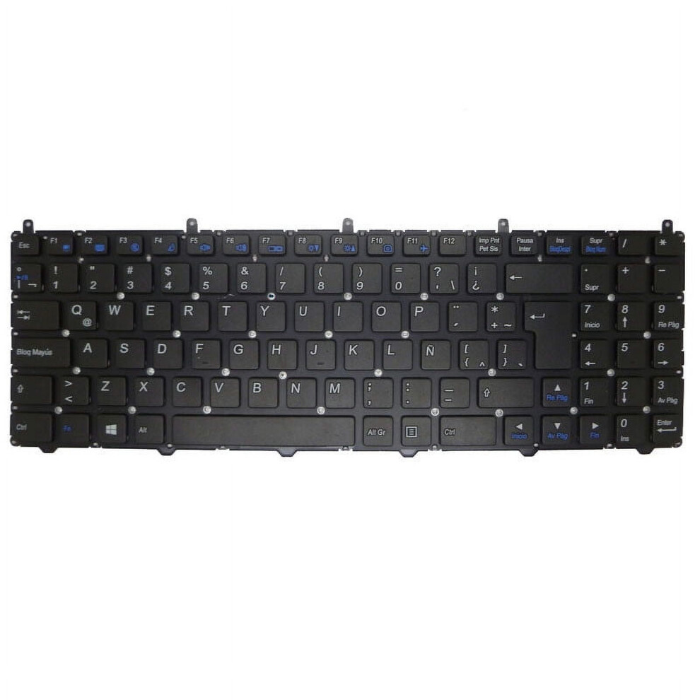 Laptop Keyboard For Clevo W655rc1-W655sz Latin America Black 900881640435