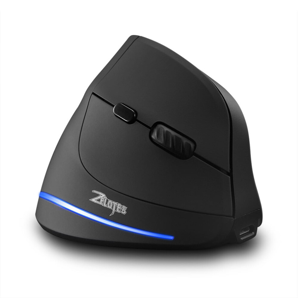 Zelotes F35b Vertical Wireless Mouse 4800Dpi Three-Mode 900881652100