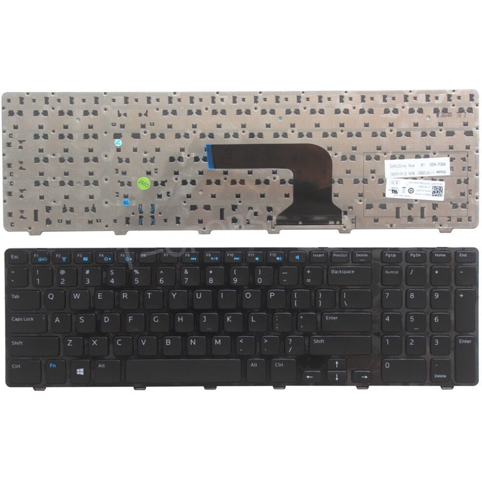 Dell Inspiron 17 Laptop Keyboard Us Layout Black 900881640091