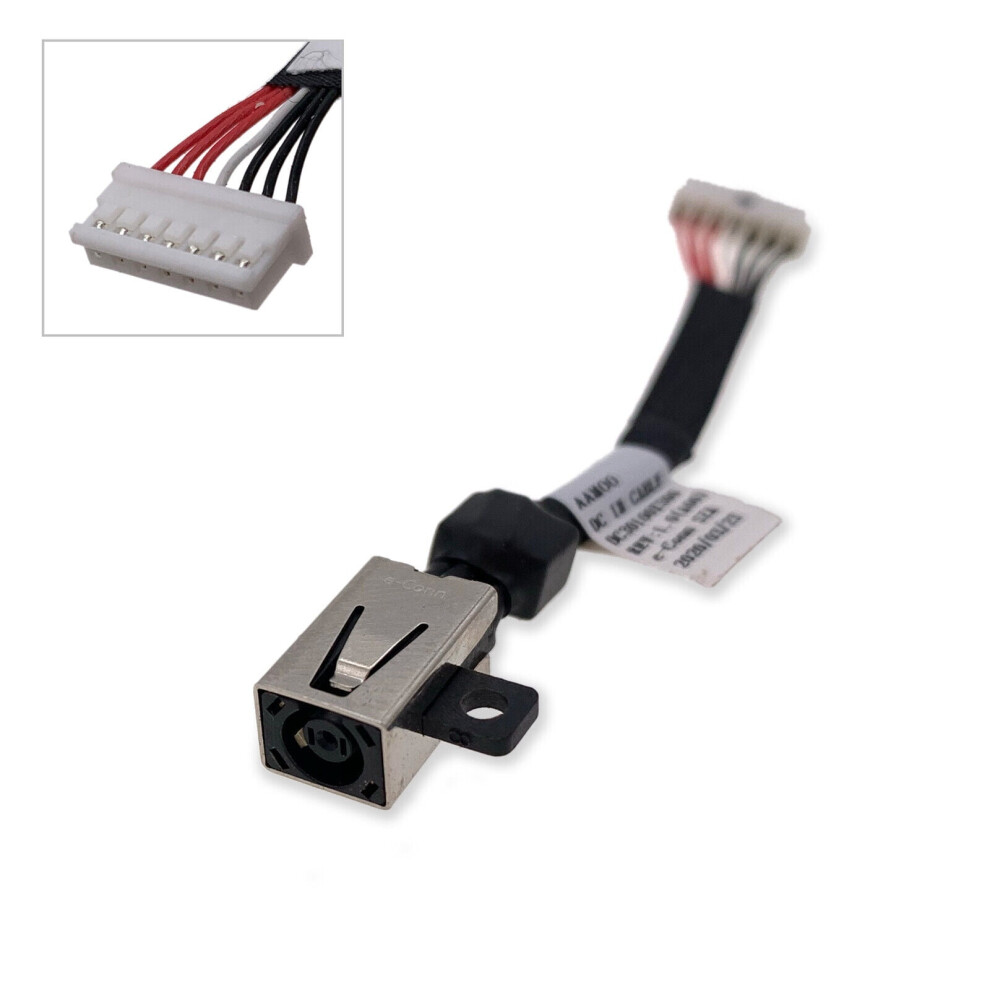 Dell Xps 15 Dc Power Jack Cable For 9550/9560/9570 900881660624
