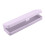 Purple frosted plastic pencil case small 1
