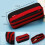 Avtoify three-layer pencil case for students red 1