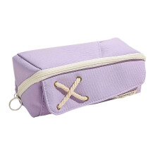 Avtoify transparent pencil bag purple large capacity