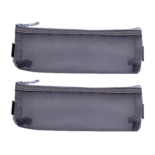 Avtoify mesh pen bag with zipper 2 pcs