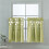 Navy Blue Polyester Cafe Curtain 29x24 Inch 6